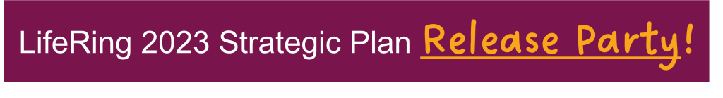 Invitation to LifeRing Strategic Plan Release Party