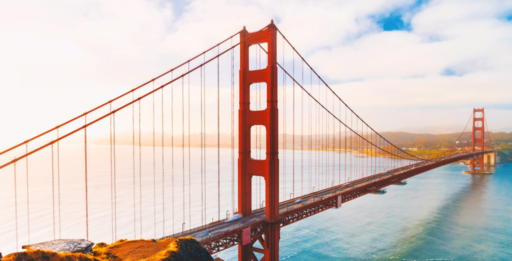 Image: GG bridge connecting LifeRing and Bayside Marin