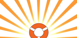 Sunrise with LifeRing logo representing early morning recovery meetings
