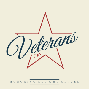 Graphic supporting veterans 