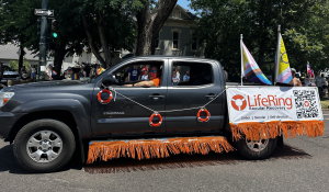 LifeRing 2025 Denver Pride Parade float